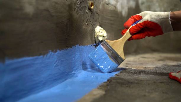Commercial Emergency Waterproofing project at a Walton, IN business property by SJ Waterproofing Pros